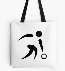 Bowling Pictogram Tote Bag