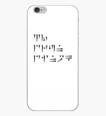 Zu'u drun dinok - I bring Death - IPod/IPhone Cases iPhone Case