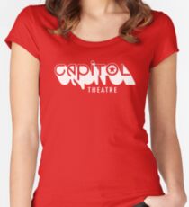 Capitol Theatre (white) Women's Fitted Scoop T-Shirt