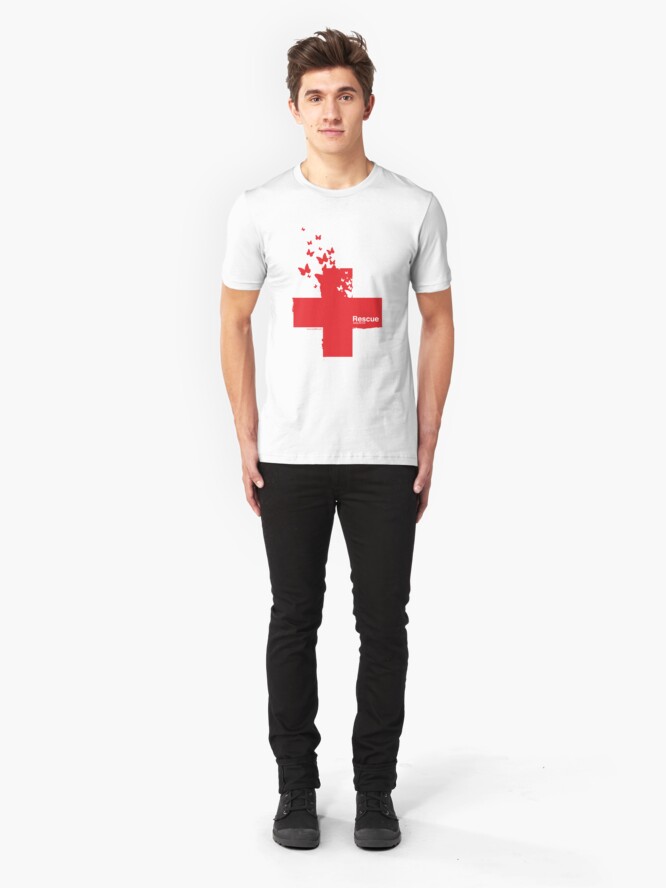 Alternate view of Rescue /// Slim Fit T-Shirt