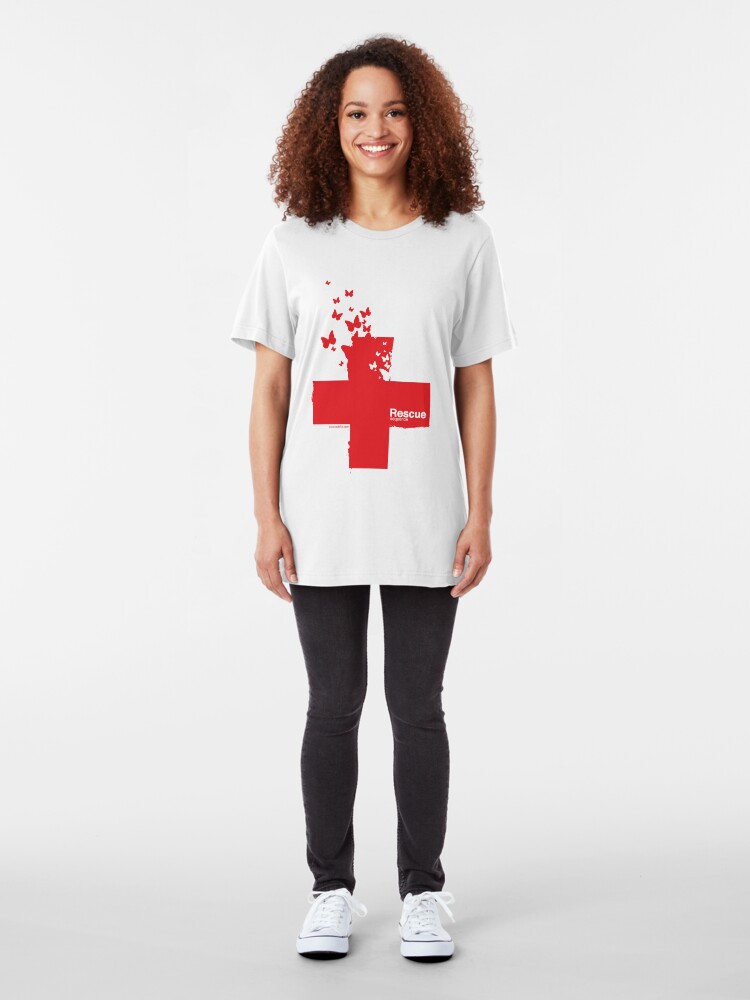 Alternate view of Rescue /// Slim Fit T-Shirt