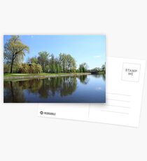 Scenic spring landscape Postcards