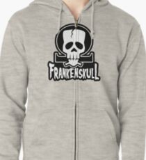 FrankenSkull New Ohm Logo Big Zipped Hoodie