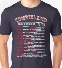 This tall to ride Zombieland - White Slim Fit T-Shirt
