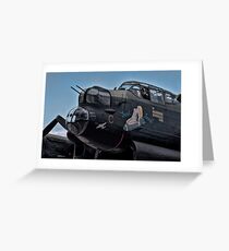 Lancaster Bomber 'Just Jane' Greeting Card