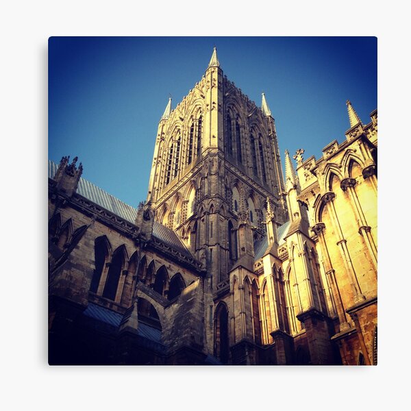 Tower, Lincoln Cathedral Canvas Print