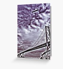 bay blimp Greeting Card