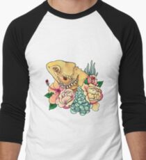Pastel Bearded Dragon Men's Baseball ¾ T-Shirt