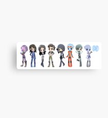 Mass Effect - The Girls Canvas Print