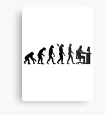 Evolution graphic artist Metal Print
