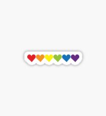 Pride Hearts Sticker