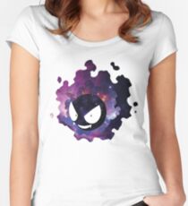 Galaxy Gastly Women's Fitted Scoop T-Shirt