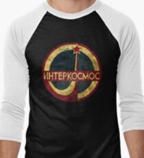 CCCP Interkosmos V02 Men's Baseball ¾ T-Shirt
