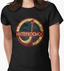 CCCP Interkosmos V02 Women's Fitted T-Shirt