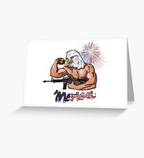 'Merica Greeting Card