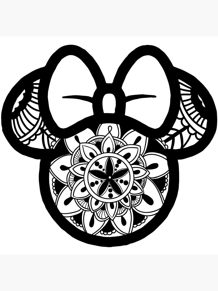 Download Lámina fotográfica «Minnie Mouse Mandala» de ...