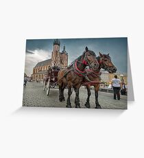 Taxi Greeting Card