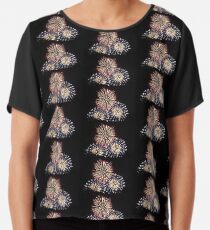 Fire Works Chiffon Top
