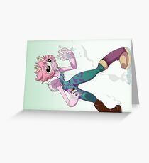 Mina Ashido Greeting Card