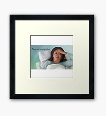 INFLUENZA Framed Print