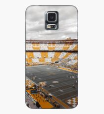 Bleed Orange and White Case/Skin for Samsung Galaxy