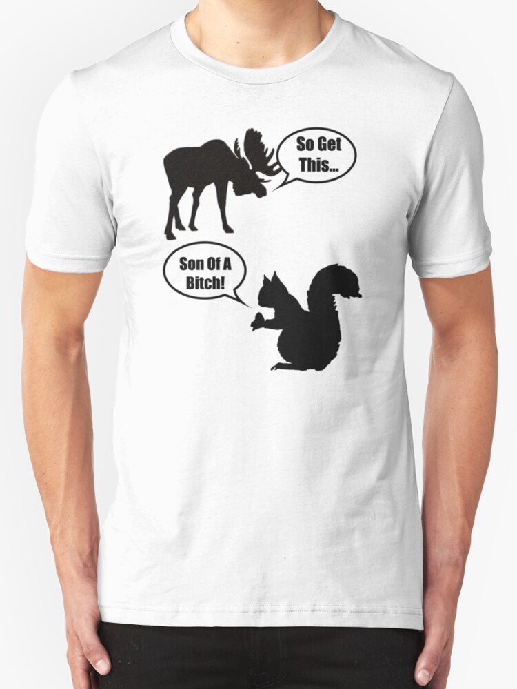 moose and squirrel supernatural shirt