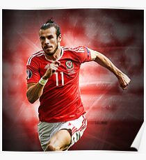 Gareth Bale - Wales Poster