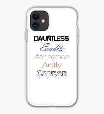 Vinilo o funda para iPhone Facciones divergentes