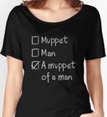Camiseta ancha para mujer Muppet u hombre OSCURO