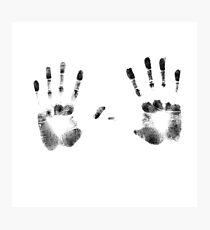 Handprint Photographic Print