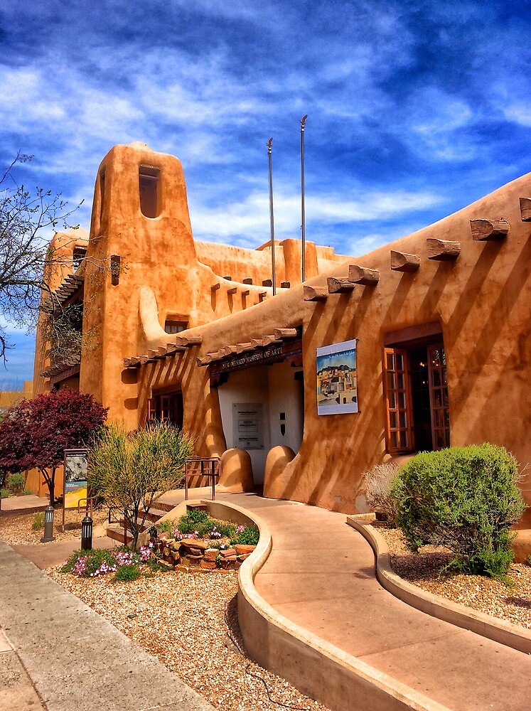 "Museum of Art, Santa Fe, New Mexico" by fauselr | Redbubble