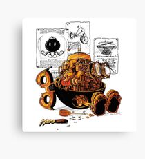 work of the genius Canvas Print