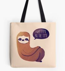 Nap Time, All The Time Tote Bag