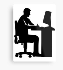 Graphic artist Metal Print