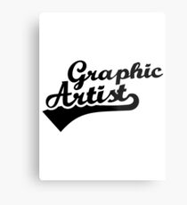 Graphic artist Metal Print