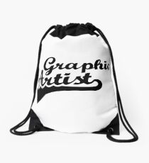 Graphic artist Drawstring Bag