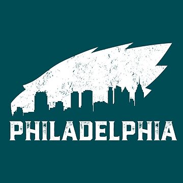 Vintage Philadelphia PA Retro Eagles Football Team Goalline Logo Philly  Sport Gift Lightweight Sweatshirt for Sale by CameronReids