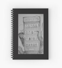 death by caffeine Spiral Notebook