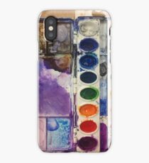 water color pallet iPhone Case