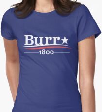 Camiseta entallada para mujer ALEXANDER HAMILTON AARON BURR 1800 Burr Election of 1800