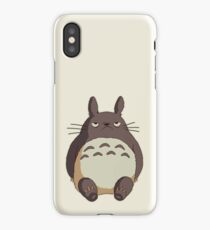Grumpy Totoro iPhone Case/Skin
