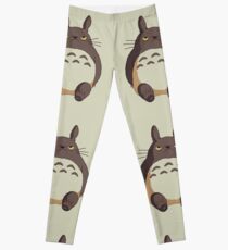 Grumpy Totoro Leggings