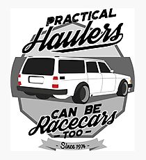 Hauler Racecar Photographic Print