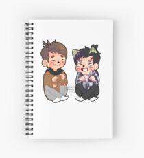 2009 Dan and Phil Spiral Notebook