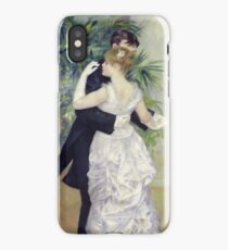 Pierre-Auguste Renoir - Dance In The Cityrenoir. Dancer painting: ballroom, dance, couple, evening dress, costume, ball dance, dancing woman, young , dancers, ball dance, lovers iPhone Case/Skin