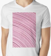 A Roll Of Pink Ribbon - Macro Men's V-Neck T-Shirt