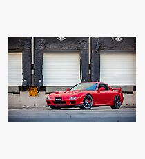 Mazda RX7 Photographic Print
