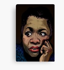 Maya Angelou Canvas Print