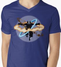 Aang going into uber Avatar state Men's V-Neck T-Shirt