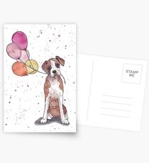Birthday Boxer Postcards